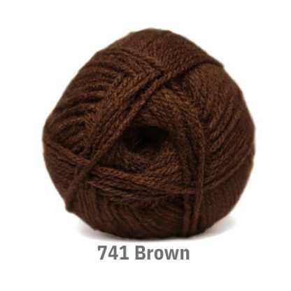 Charity Double Knit - Brown